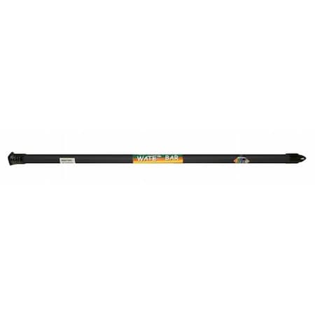 Fabrication Enterprises Fabrication Enterprises 10-1610 Cando Slim Wate Bar; Black 10-1610